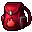 Red Leather Backpack